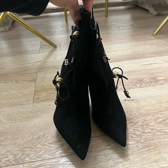 Balmain Suede Boots - Picture 6 of 10
